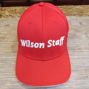 Wilson Staff Red Golf Hat